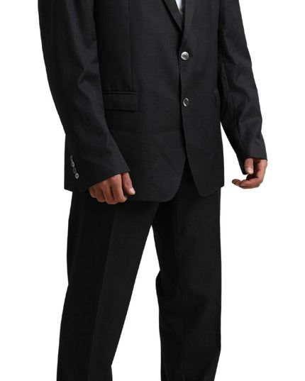 Dolce & Gabbana Black MARTINI Single Breasted 2 Piece Suit