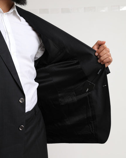 Dolce & Gabbana Black MARTINI Single Breasted 2 Piece Suit