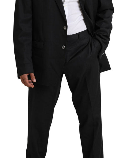 Dolce & Gabbana Black MARTINI Single Breasted 2 Piece Suit