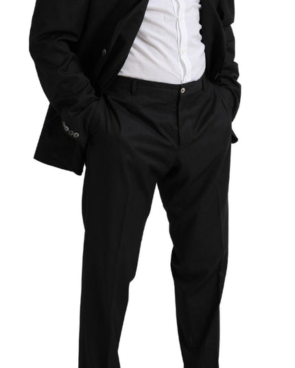 Dolce & Gabbana Black MARTINI Single Breasted 2 Piece Suit