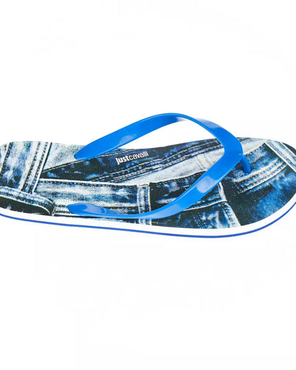 Just Cavalli Light Blue EVA Men Sandal