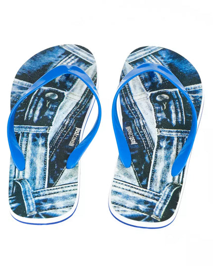 Just Cavalli Light Blue EVA Men Sandal
