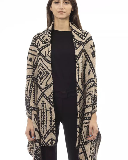 Alpha Studio Brown Wool Women Scarf