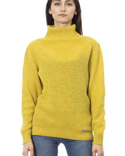 Baldinini Trend Yellow Wool Women Sweater