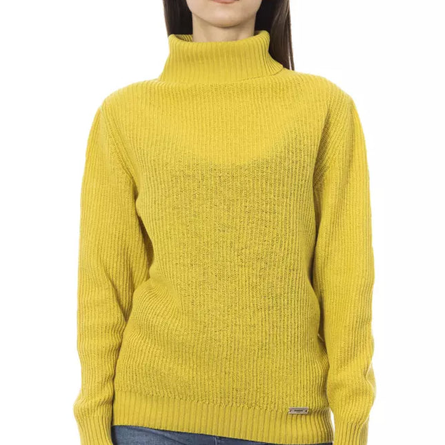 Baldinini Trend Yellow Wool Women Sweater