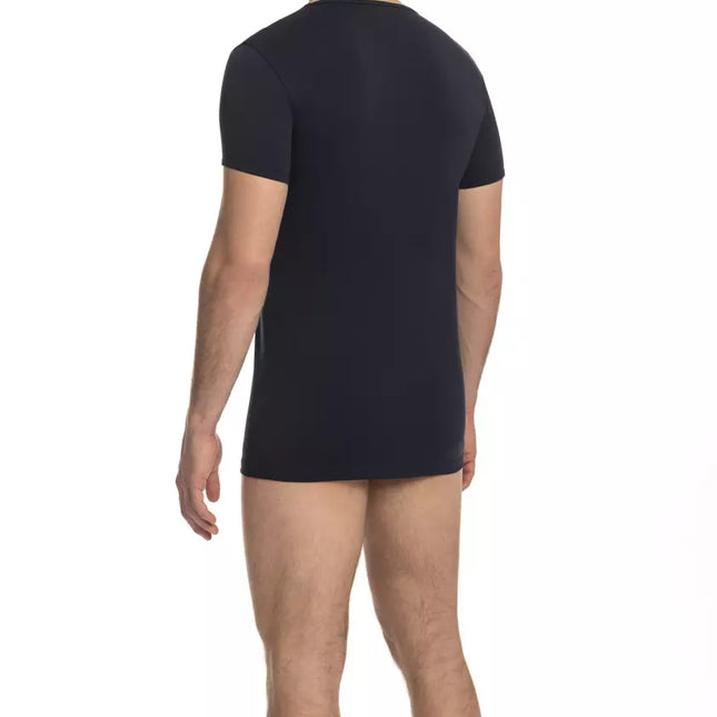Cavalli Class Blue Cotton Men's T-Shirt