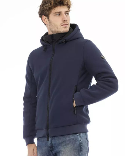 Baldinini Trend Blue Polyester Jacket