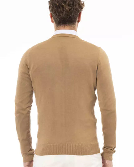 Baldinini Trend Beige Modal Men Sweater