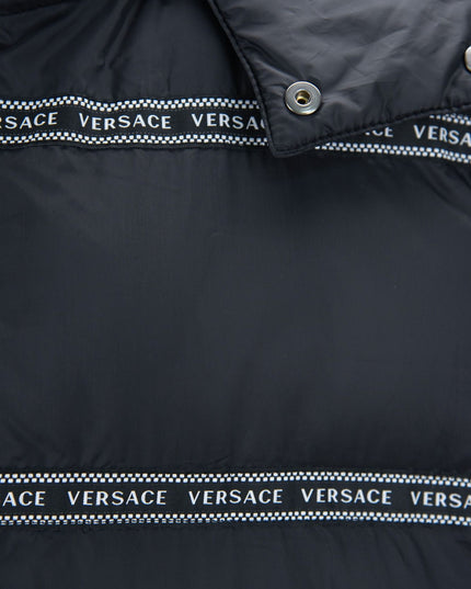 Versace Black Polyester Vest