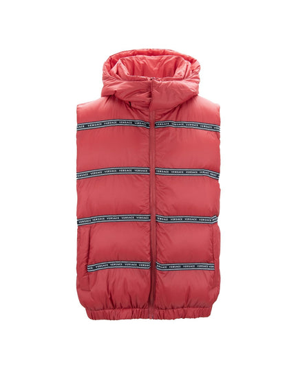 Versace Red Polyester Vest