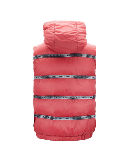 Versace Red Polyester Vest