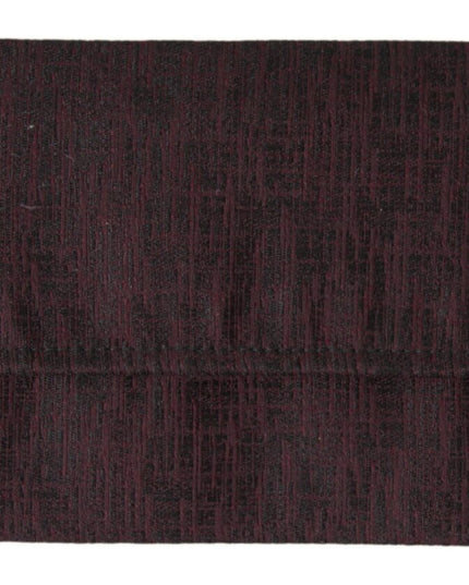 Dolce & Gabbana Maroon Pleated Elastic Ear Strap Face Mask