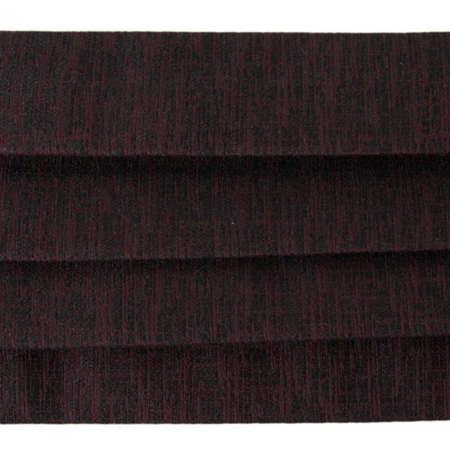 Dolce & Gabbana Maroon Pleated Elastic Ear Strap Face Mask