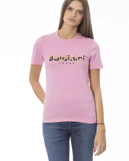 Baldinini Trend Multicolor Cotton Women T-Shirt