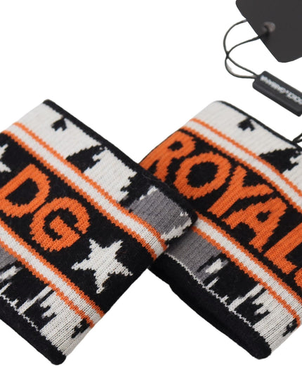 Dolce & Gabbana Orange and gray Two Piece Set DG Royal Wristband