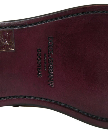 Dolce & Gabbana Brown Leather Chelsea Mens Boots Shoes