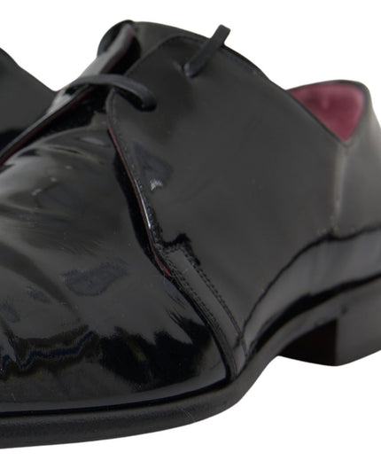 Dolce & Gabbana Black Patent Leather Formal Shoes