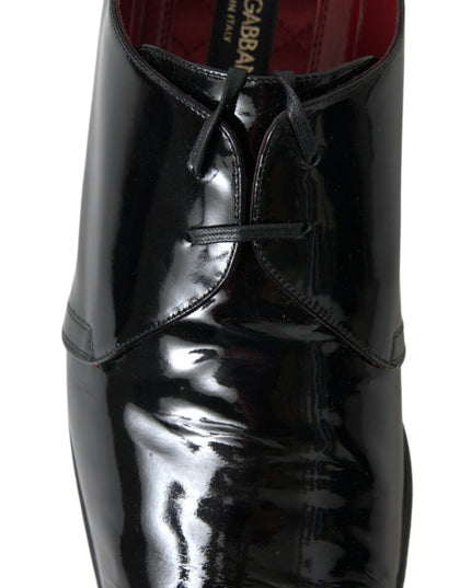 Dolce & Gabbana Black Patent Leather Formal Shoes
