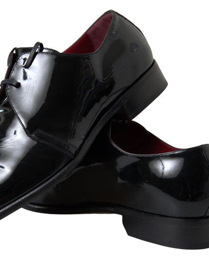 Dolce & Gabbana Black Patent Leather Formal Shoes