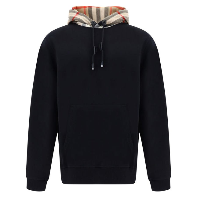 Burberry Elegant Oversize Black Samuel Hoodie