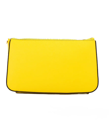 Michael Kors Jet Set Daffodil Vegan Crossbody Tech Attachment Bag Purse