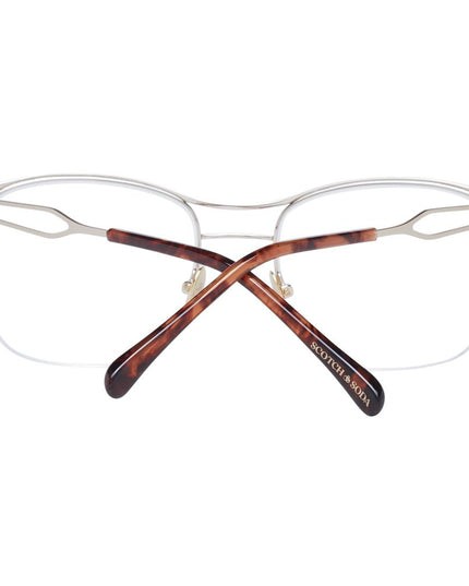 Scotch & Soda Brown Stainless Steel Glasses (Frames)