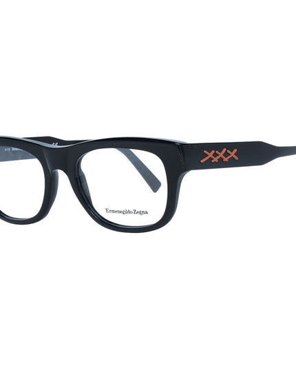 Ermenegildo Zegna Black Plastic Glasses (Frames)