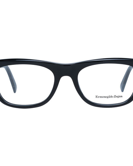 Ermenegildo Zegna Black Plastic Glasses (Frames)