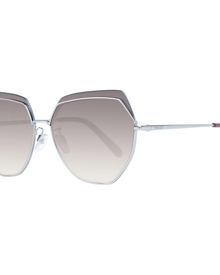 Bally Silver Metal Sunglasses