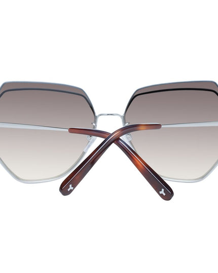 Bally Silver Metal Sunglasses
