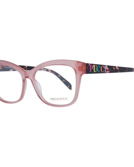 Emilio Pucci Pink Plastic Glasses (Frames)