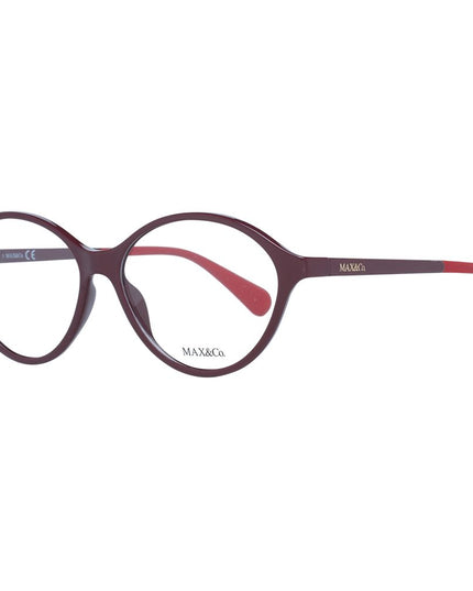 Max & Co Burgundy Plastic Glasses (Frames)