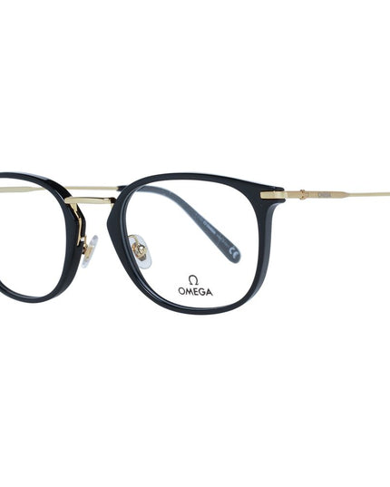 Omega Black Metal & Plastic Glasses (Frames)