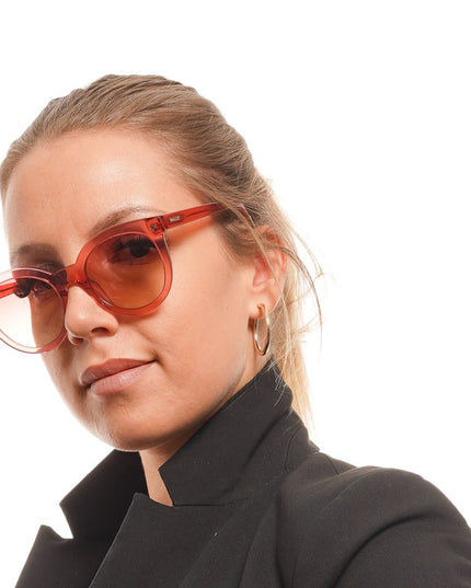 Bally Red Acetate Sunglasses