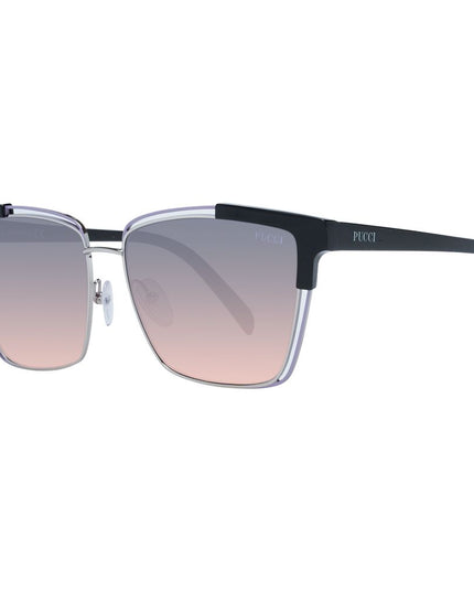 Emilio Pucci Multicolor Acetate & Metal Sunglasses