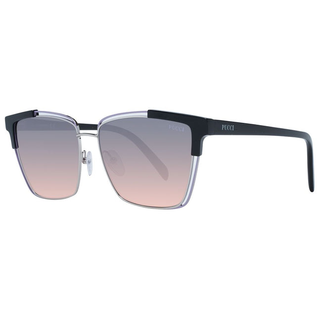 Emilio Pucci Multicolor Acetate & Metal Sunglasses