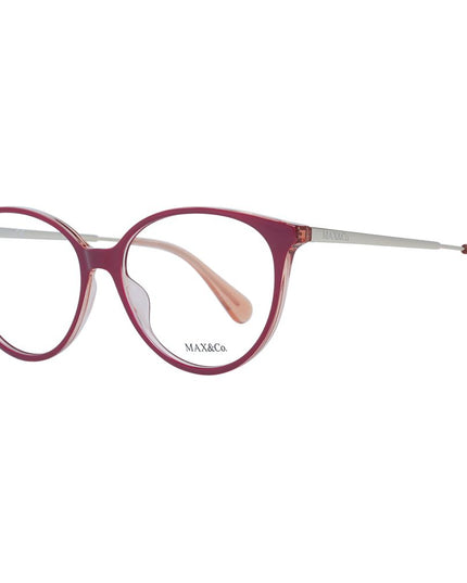 Max & Co Burgundy Plastic Glasses (Frames)