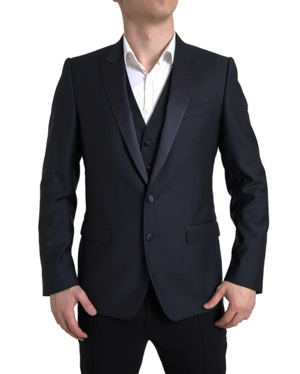 Dolce & Gabbana Blue 2 Piece Single Breasted MARTINI Suit