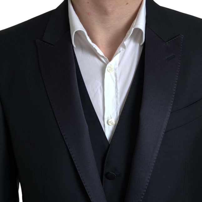 Dolce & Gabbana Blue 2 Piece Single Breasted MARTINI Suit