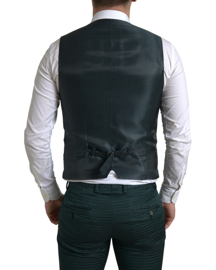 Dolce & Gabbana Green 3 Piece Single Breasted MARTINI Suit