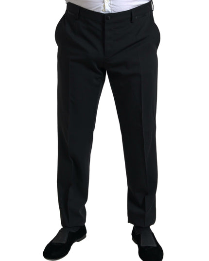 Dolce & Gabbana Black 2 Piece Single Breasted MARTINI Suit