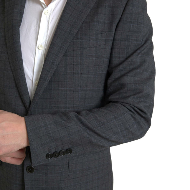Dolce & Gabbana Gray 2 Piece Single Breasted MARTINI Suit