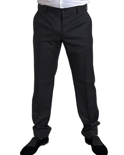 Dolce & Gabbana Black 2 Piece Single Breasted MARTINI Suit