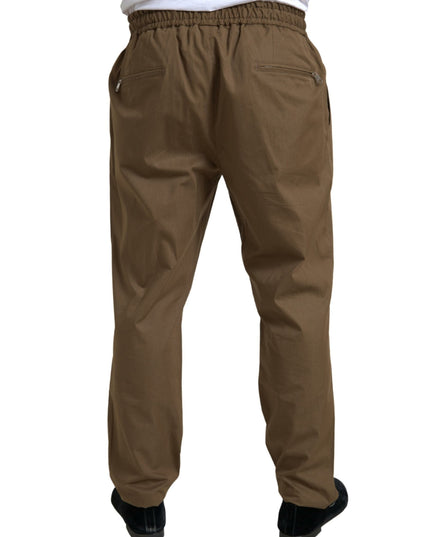 Dolce & Gabbana Brown 2 Piece Single Breasted TAORMINA Suit