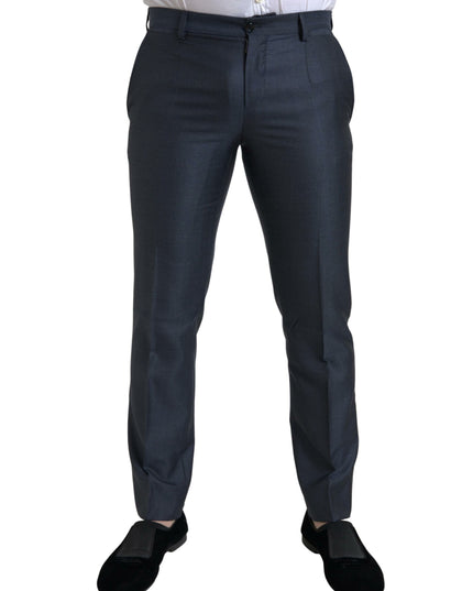 Dolce & Gabbana Blue 2 Piece Double Breasted MARTINI Suit