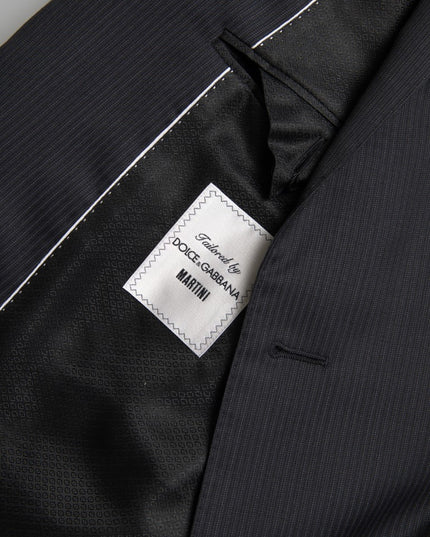 Dolce & Gabbana Black 2 Piece Single Breasted MARTINI Suit