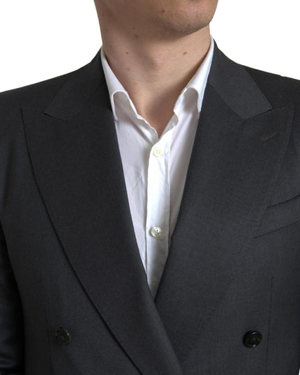 Dolce & Gabbana Gray 2 Piece Double Breasted SICILIA Suit