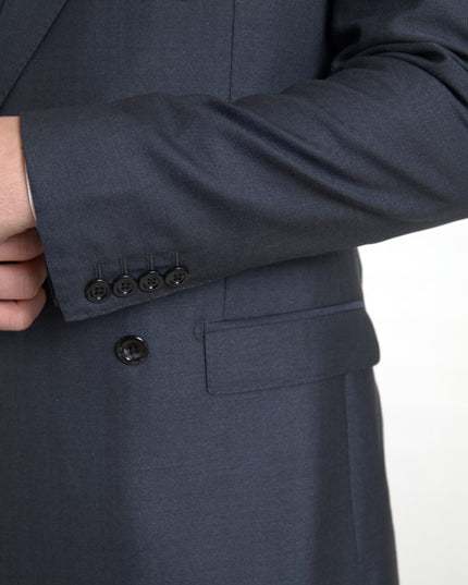 Dolce & Gabbana Blue 2 Piece Double Breasted MARTINI Suit