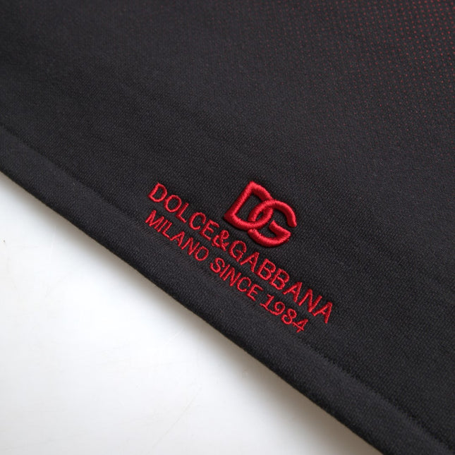 Dolce & Gabbana Red Leopard Cotton Sleeveless Tank T-shirt