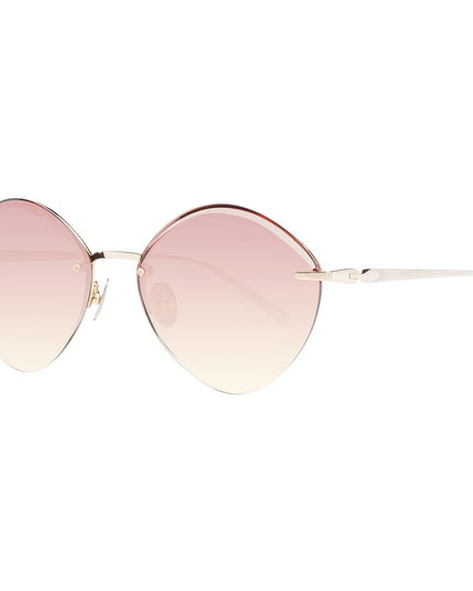 Scotch & Soda Gold Stainless Steel Sunglasses